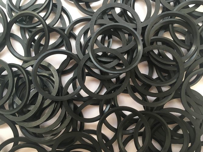 Heat Resistance Bulk Industrial O Rings , Rubber ED Ring For Pipe Fitting