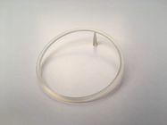 Small Size White Silicone Gasket Ring / 3 Inch Rubber O Ring For Industry
