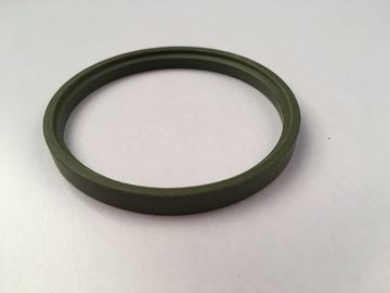 Green Colour PTFE Ring Gasket , Chemical Resistance Seals Gaskets O Rings