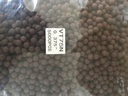Stone Washing FKM Small Solid Rubber Balls Customized In Brown Color