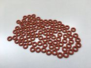 Small Red Color Silicone O Ring Seals Aging / Weather Resistant For Keyboard