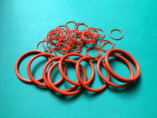 AS568 Red 30 Shore High Temperature Silicone O Rings