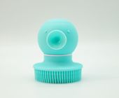Bpa Free Shower Green Silicone Exfoliating Body Brush Molded Rubber Parts