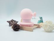 Shower Octopus Shape Silicone Body Exfoliator Pink