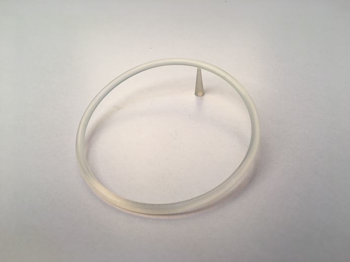Heat Resistance High Temp Silicone O Rings In Transparent Color With AS568 Standard