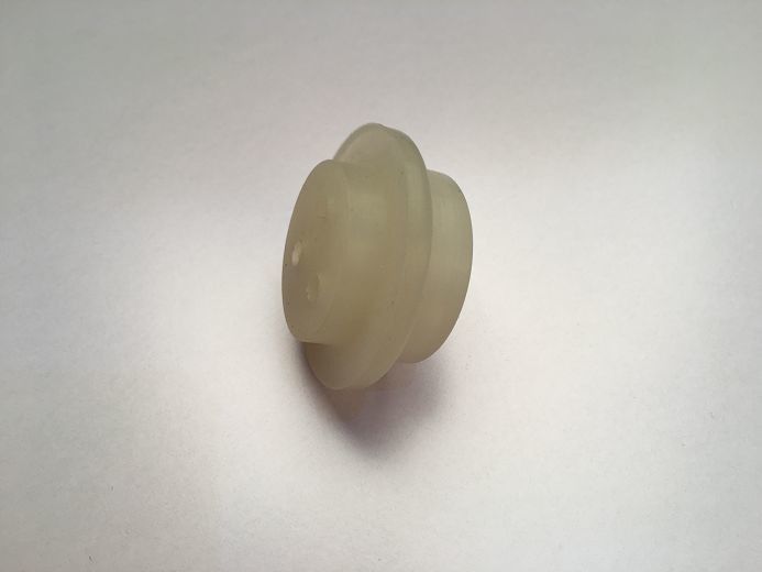 Clear Color Silicone Molded Rubber Parts with Three Small Holes Rubber Plug