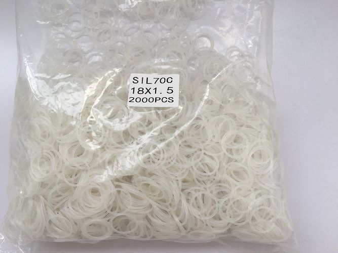 Silicone 70 Clear Small Seals O Ring , Efficient High Temperature O Rings Seal