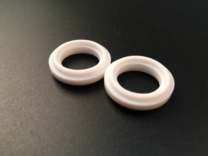 Weather Resistant PTFE Ring Gasket White With Wide Working Temperature Range