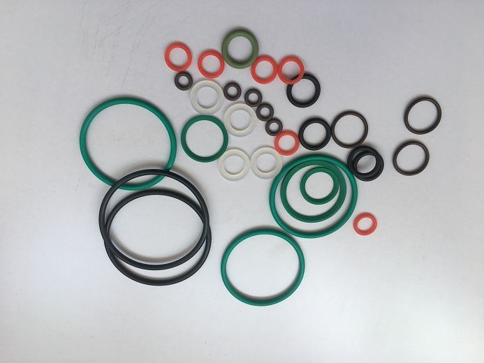 Various Colors Elastic Rubber O Rings , Multifunctional Silicone O Ring Seals