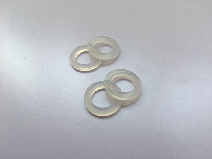 Aging Resistant Clear Silicone O Rings Lightweight For Pneumatic Dynamic Sealing