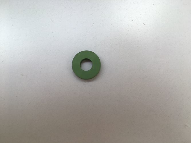 Flexible Green Flat Rubber Washers Aging And Weather Resistant In Heating System