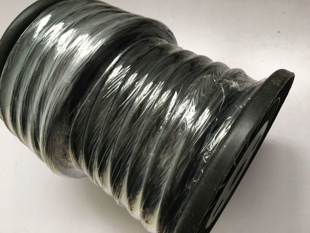 Chemical Industry Solid Round Rubber Cord High Temperature Resistant In Black