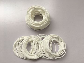 Food Safe FDA White Rubber O Rings For Cylindrical Surface Static Sealing
