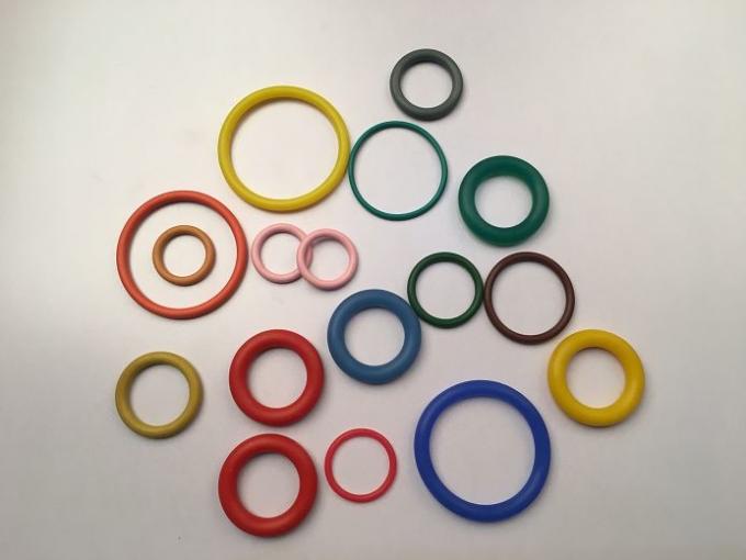 Thick Coloured Rubber O Rings Chemical Resistance Meeting VMQ AS568